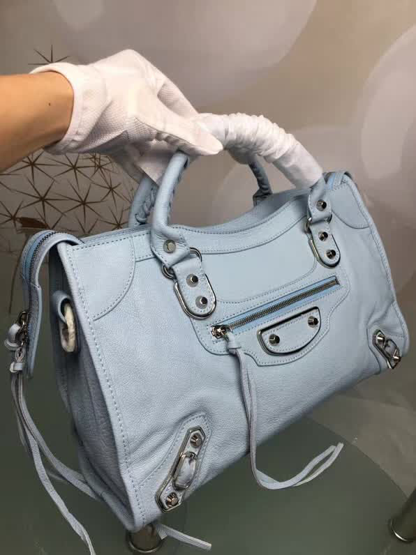 BALENCIAG巴黎世家 原單品質 經典代表作機車包 山羊皮銀邊款 可手提單肩斜跨  BL1048